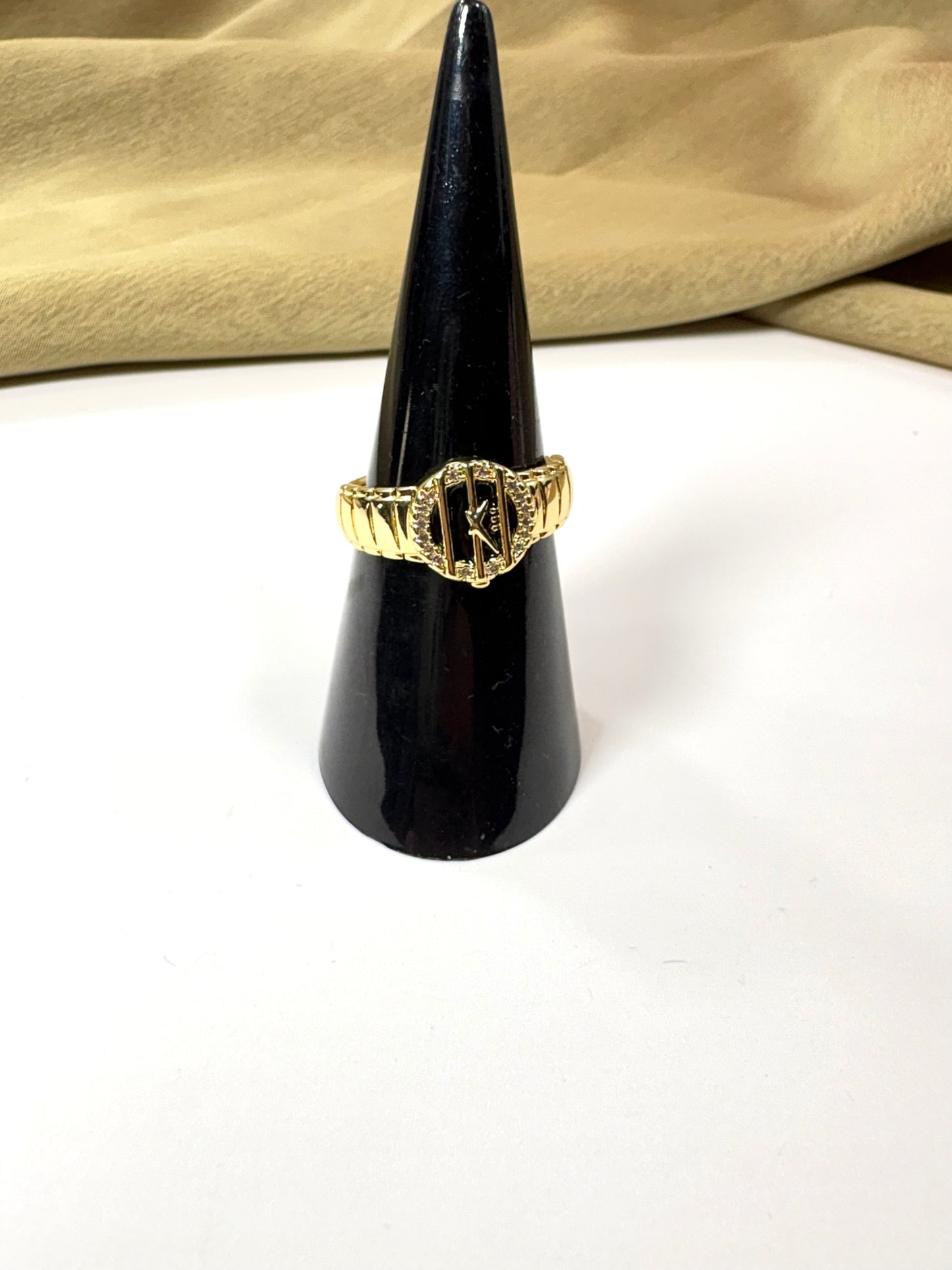 Anillo Reloj Negro