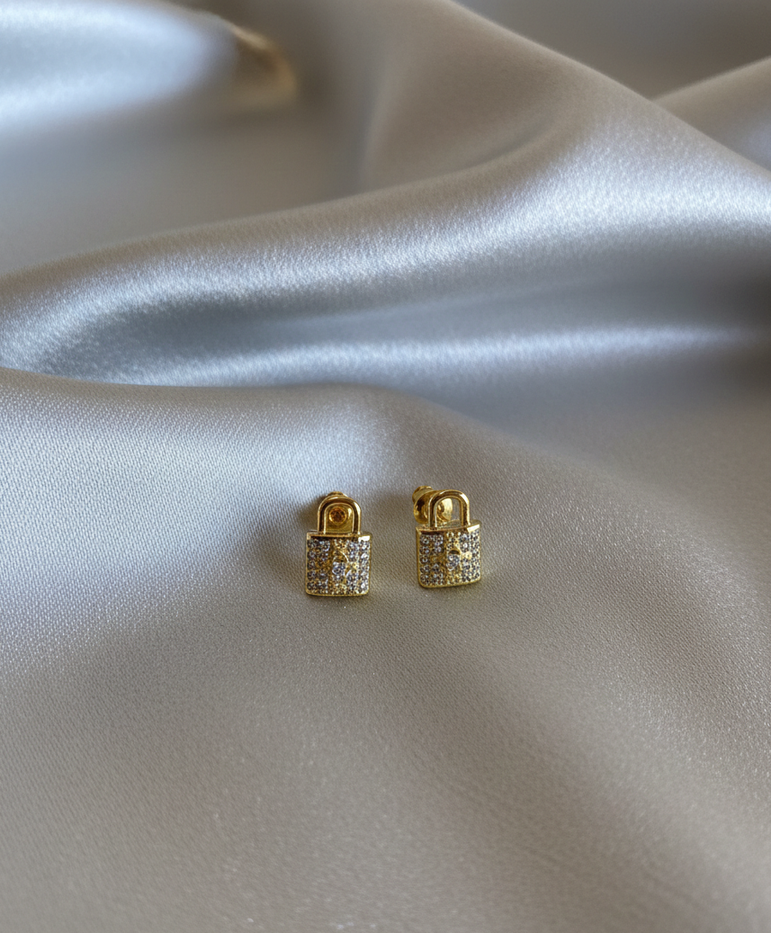 Aretes Candado Chico