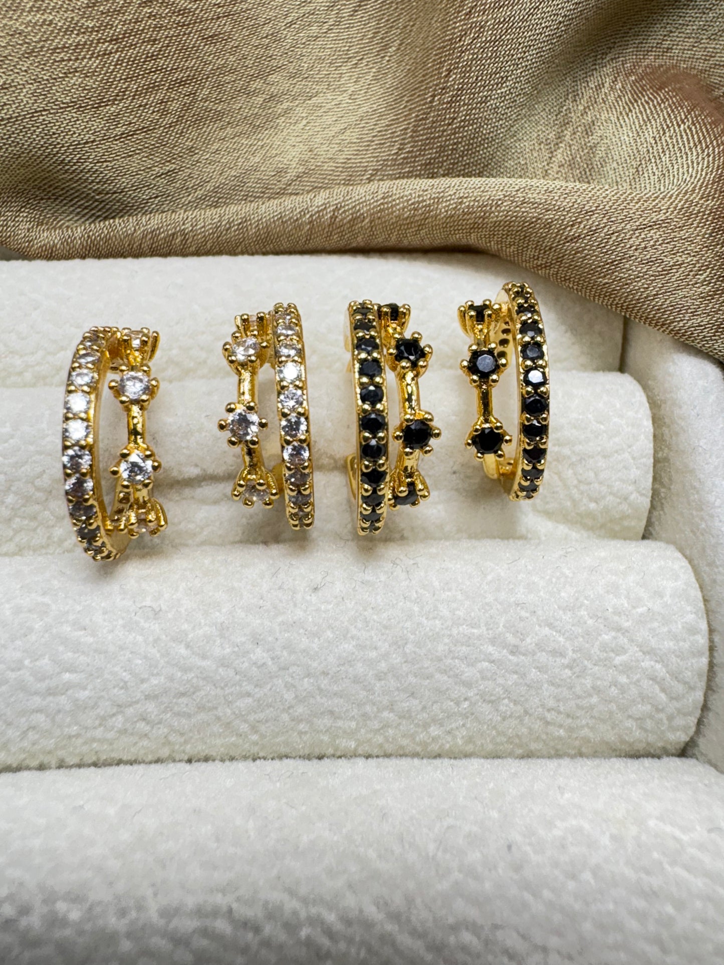 Aretes Estrellas y Lineas