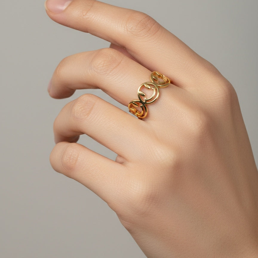 Anillo Happy Face