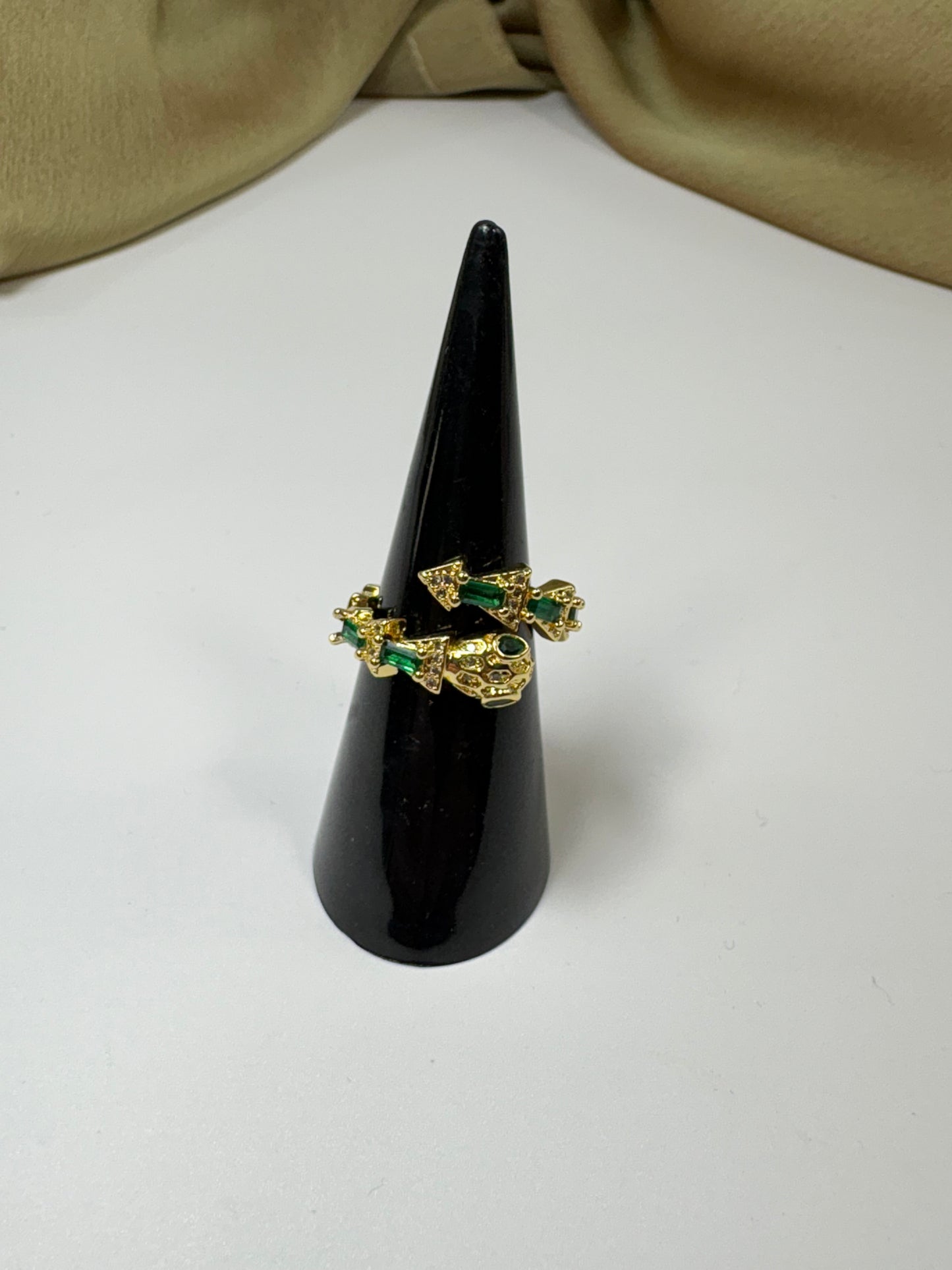 Anillo Serpiente Verde
