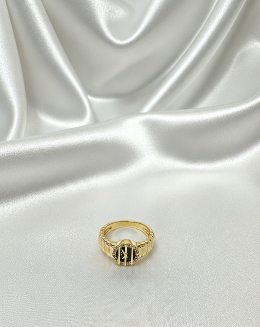 Anillo Reloj Negro