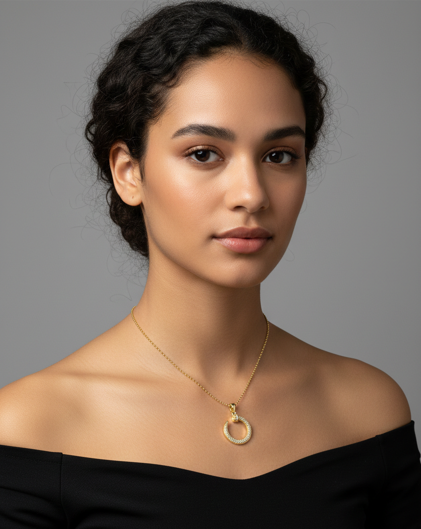 Collar Clavo Torcido