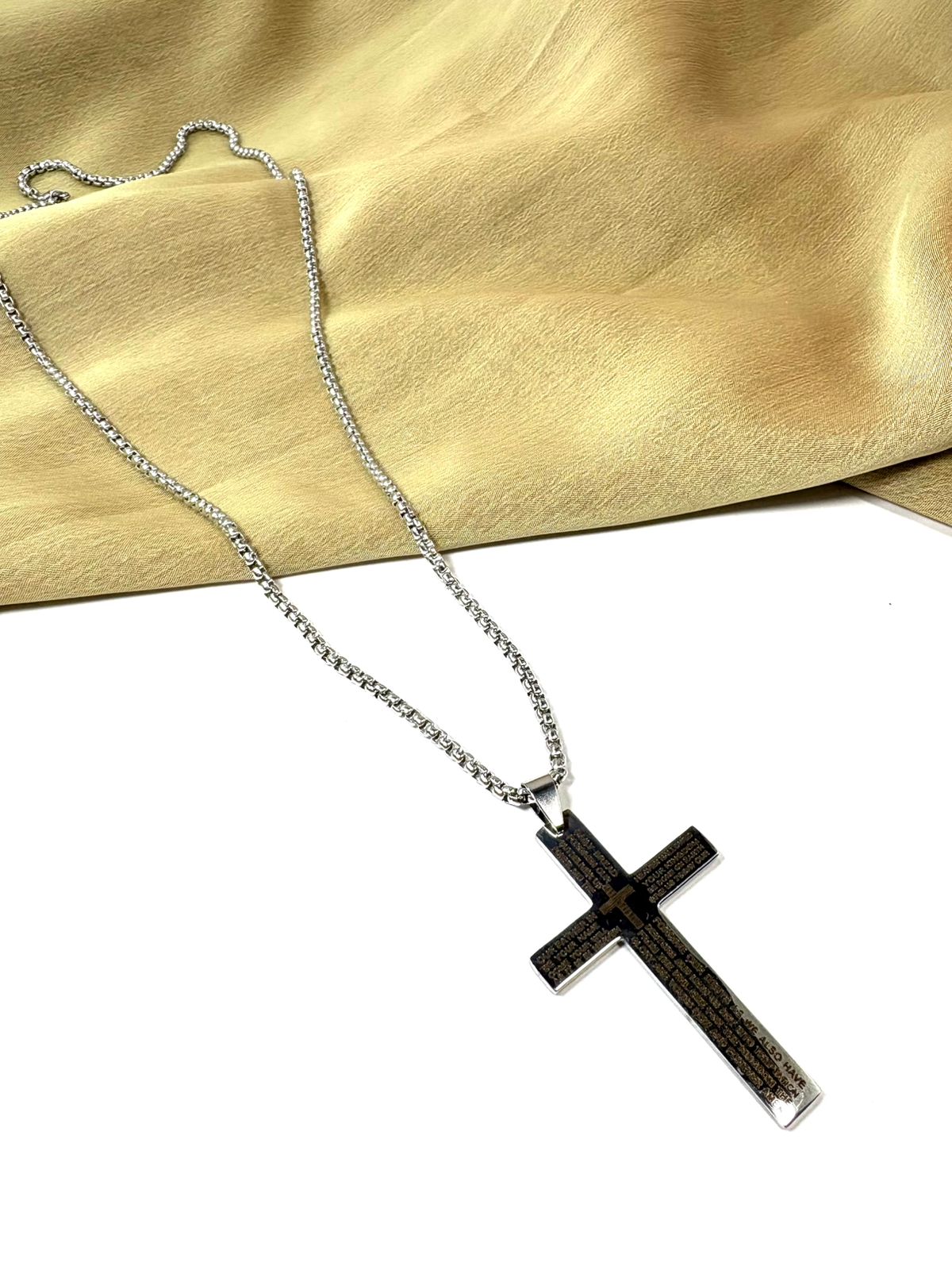 Collar Cruz Padre Nuestro