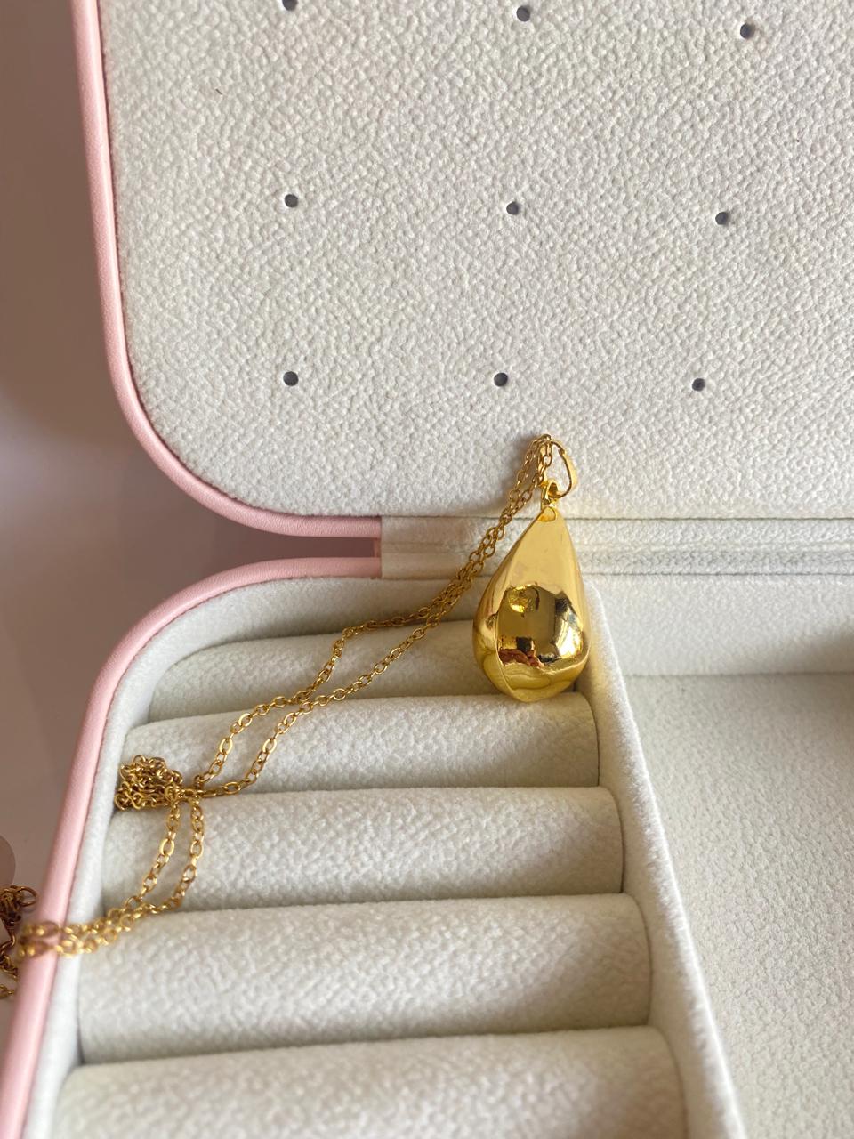 Collar Gota Dorado