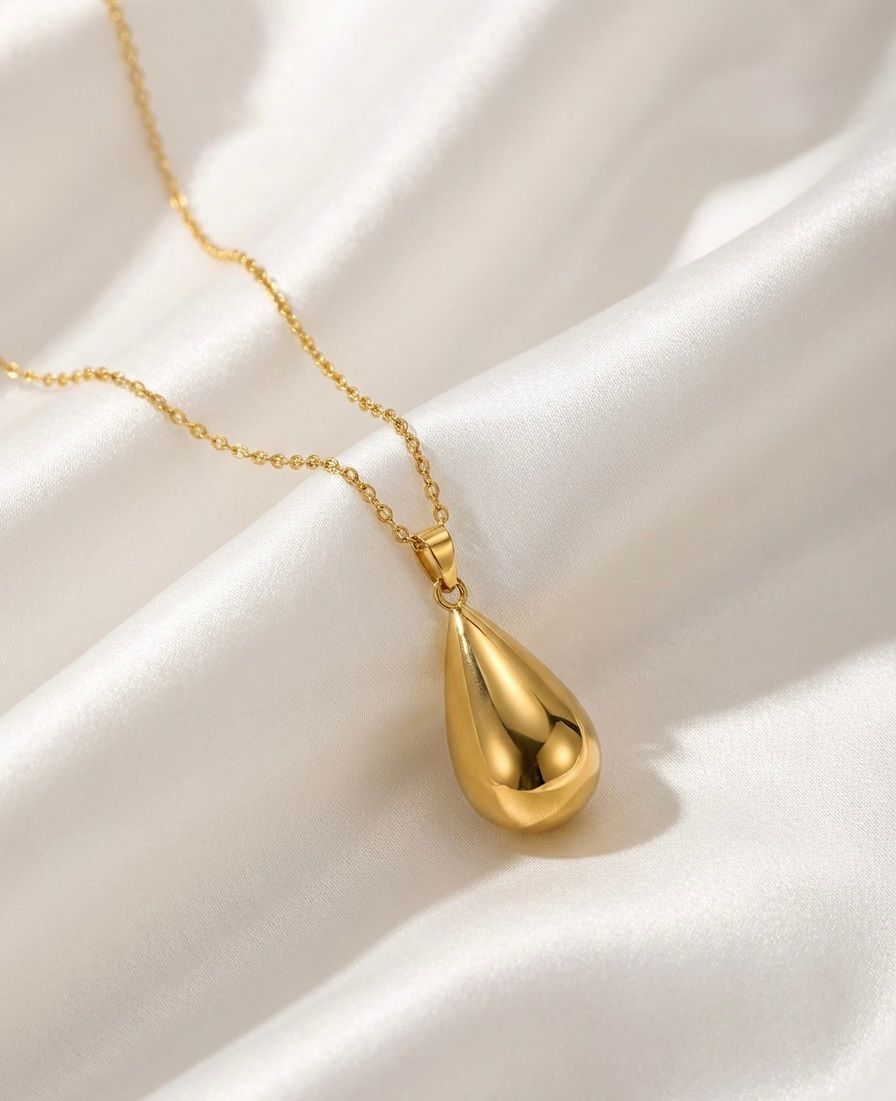 Collar Gota Dorado