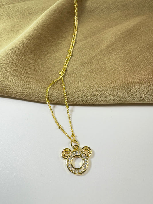 Cabeza Osito Hueca Zirconia