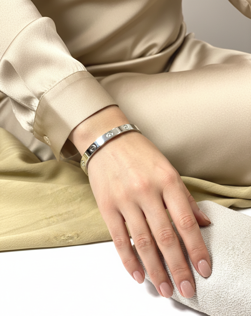 Pulsera puntos zirconia