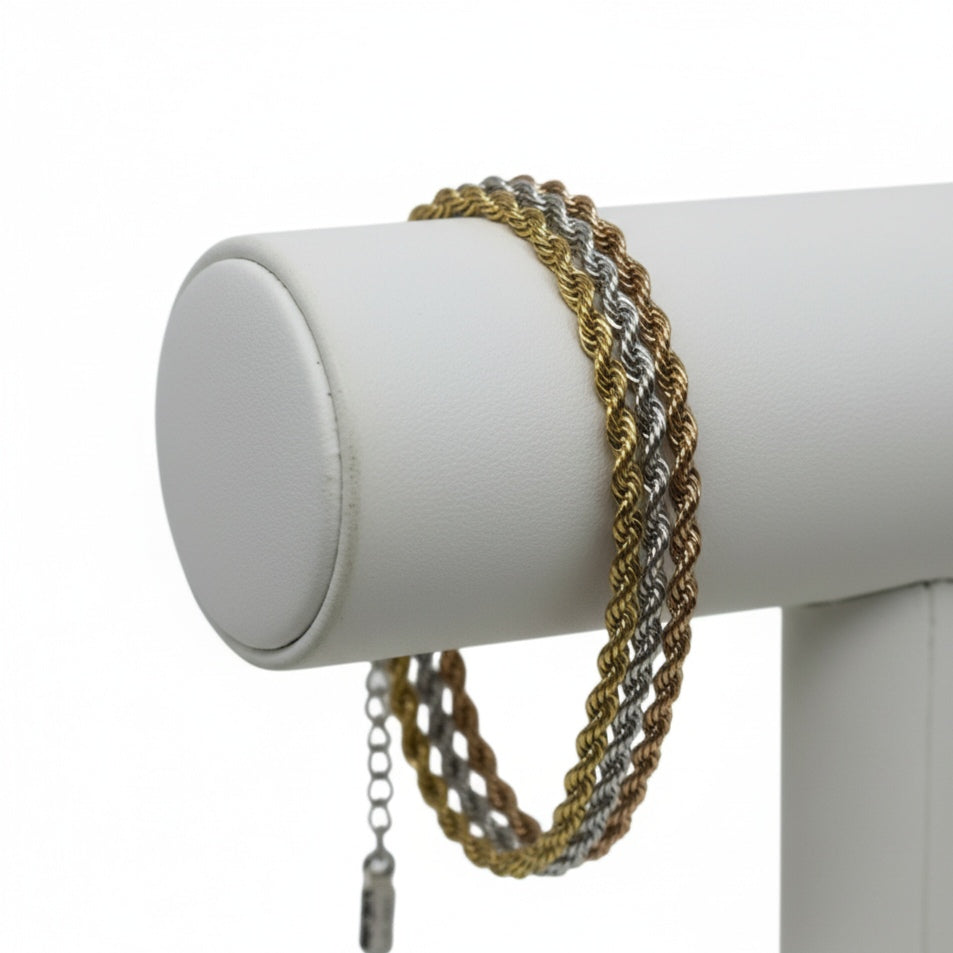 Pulsera Torsal Triple Mixta