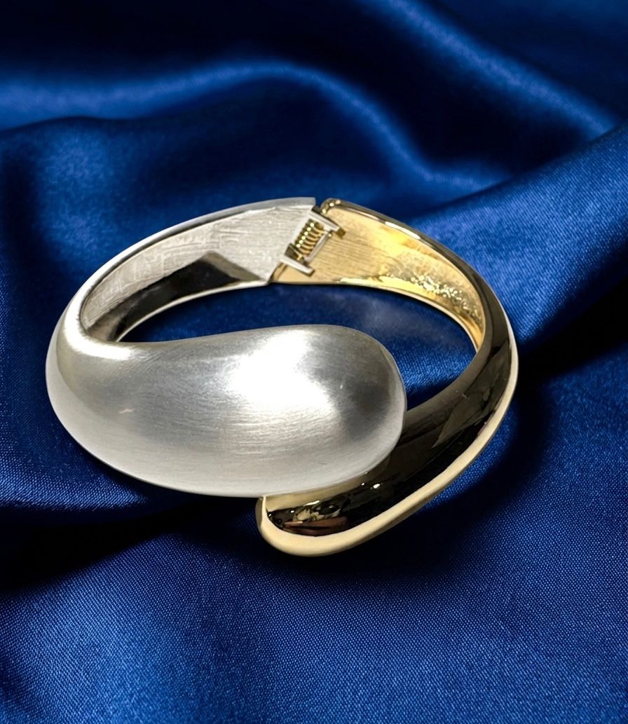 Pulsera Madre Perla con Dorado