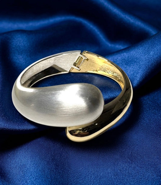 Pulsera Madre Perla con Dorado