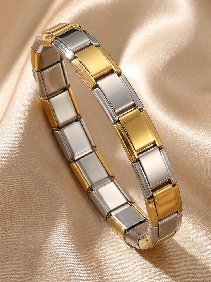 Pulsera Italiana Bicolor