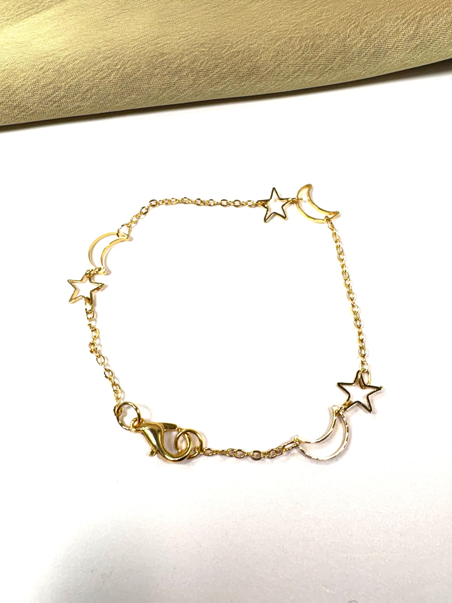 Pulsera Luna y Estrella